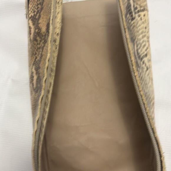 POUR LA VICTOIRE LEATHER SNAKESKIN KNEE HIGH BOOTS SIZE 8.5 - Picture 5 of 13